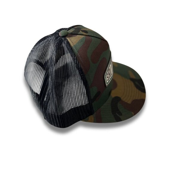 Salty Crew Camo Snapback Hat Adjustable Mesh Back Mens/Womens 64% Polyester 36% - Picture 4 of 6